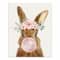 Easter Bunny Bubblegum 8&#x22; x 10&#x22; Tabletop Canvas